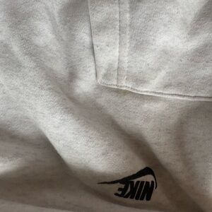Nike Light Gray Hoodie